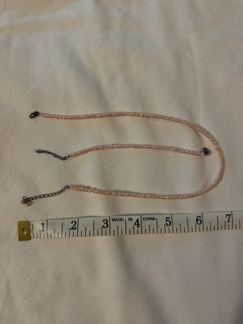 Pink Beaded Necklace & Bracelet Set